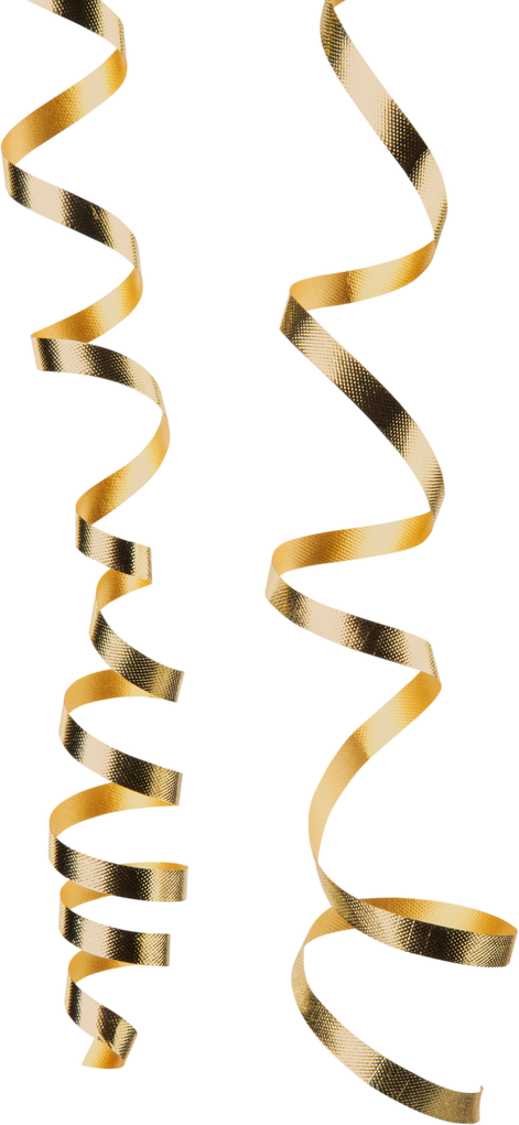 Gold Streamers